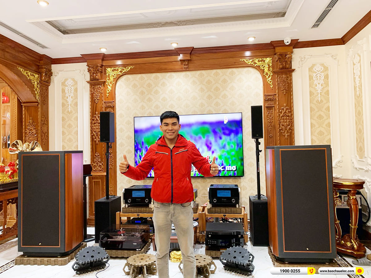 Lắp đặt d&agrave;n karaoke RCF 250tr cho anh Minh ở Th&aacute;i Nguy&ecirc;n