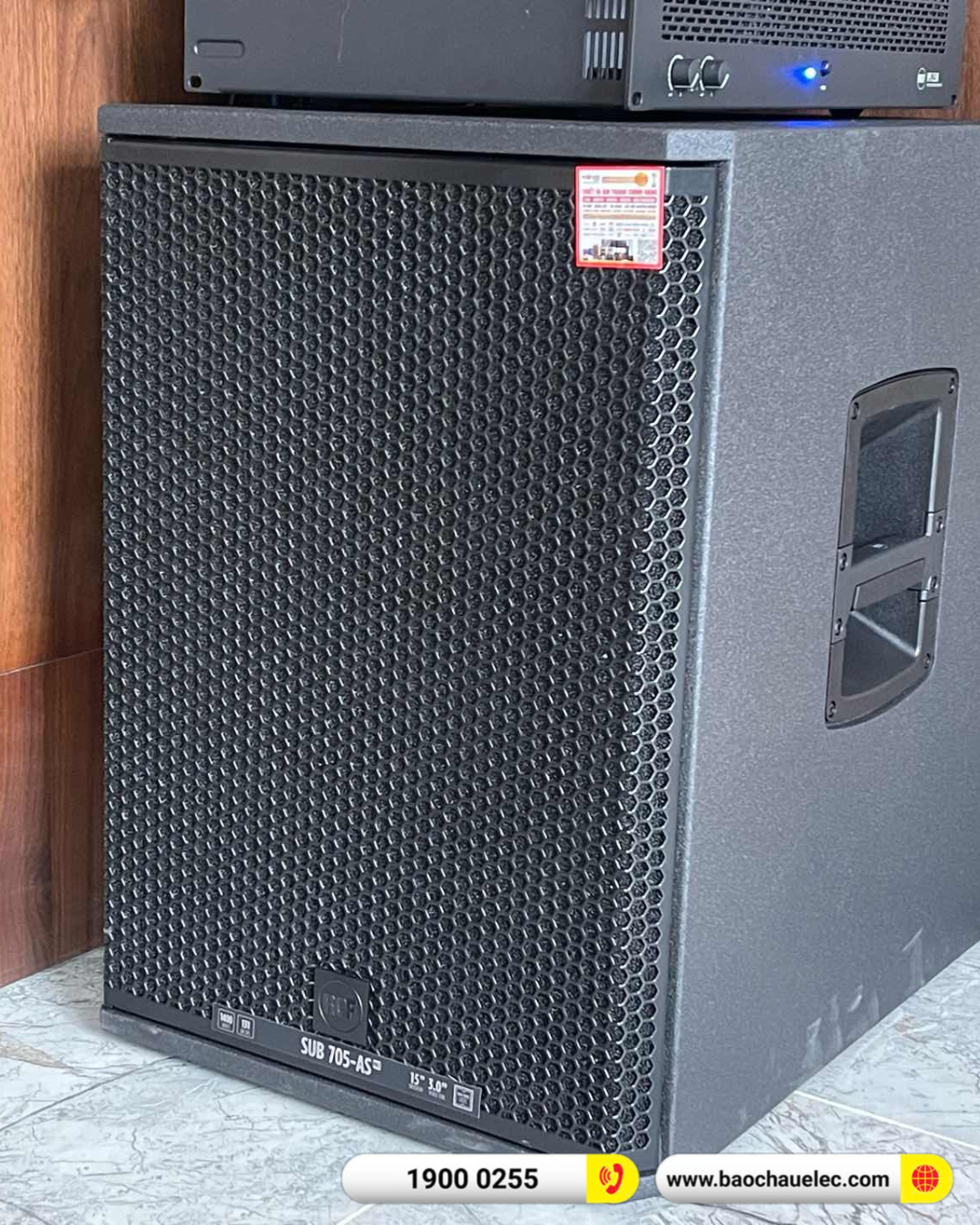 Lắp đặt d&agrave;n karaoke RCF hơn 162tr cho anh Minh tại Vĩnh Long