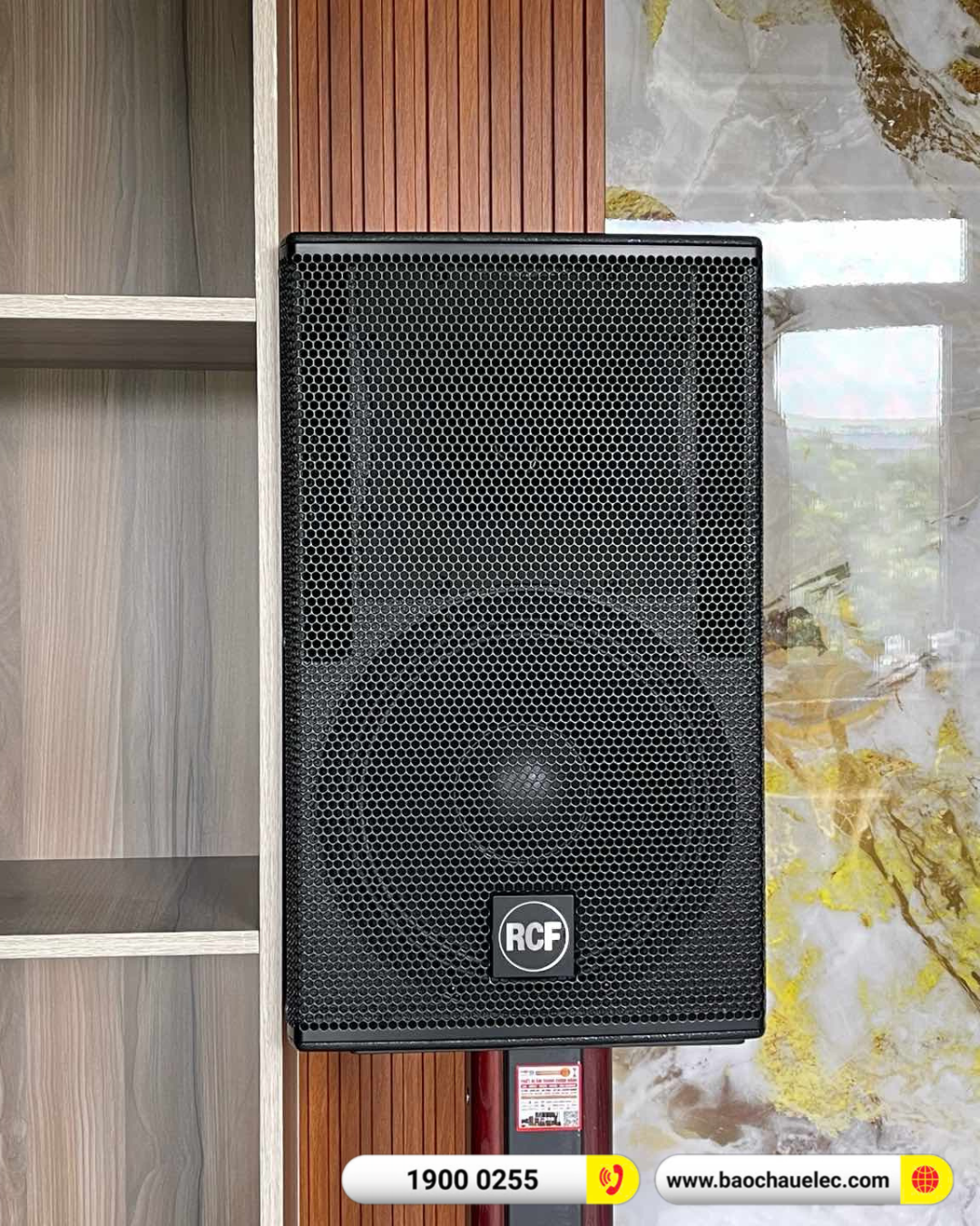 Lắp đặt d&agrave;n karaoke RCF hơn 162tr cho anh Minh tại Vĩnh Long