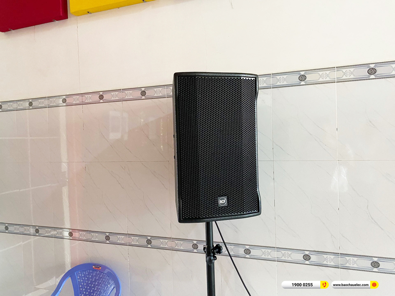 Lắp đặt d&agrave;n karaoke RCF 210tr cho anh Nam ở TPHCM