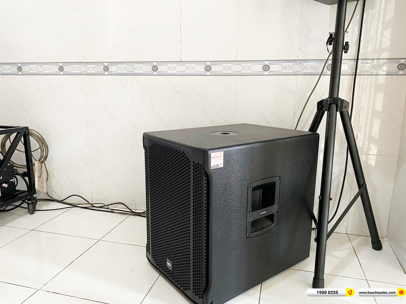 Lắp đặt d&agrave;n karaoke RCF 210tr cho anh Nam ở TPHCM