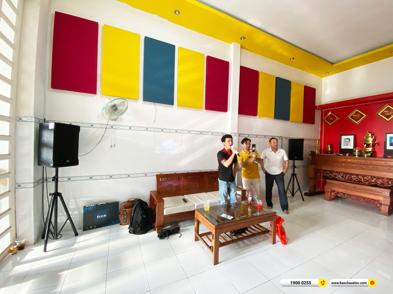 Lắp đặt d&agrave;n karaoke RCF 210tr cho anh Nam ở TPHCM