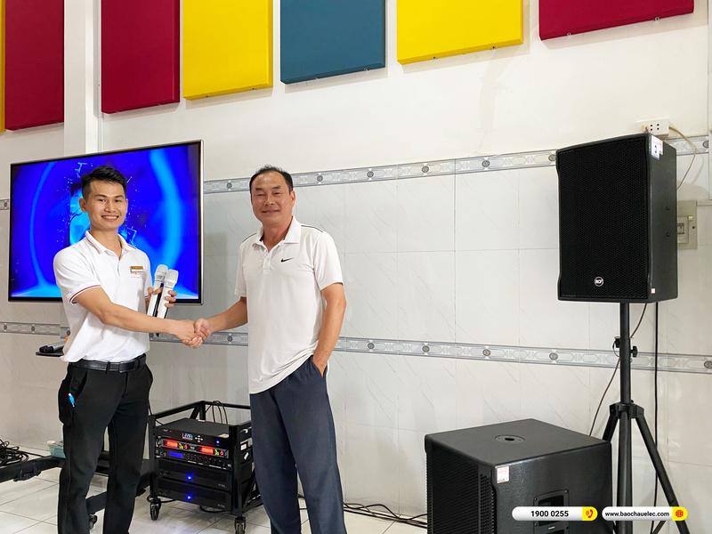 Lắp đặt d&agrave;n karaoke RCF 210tr cho anh Nam ở TPHCM