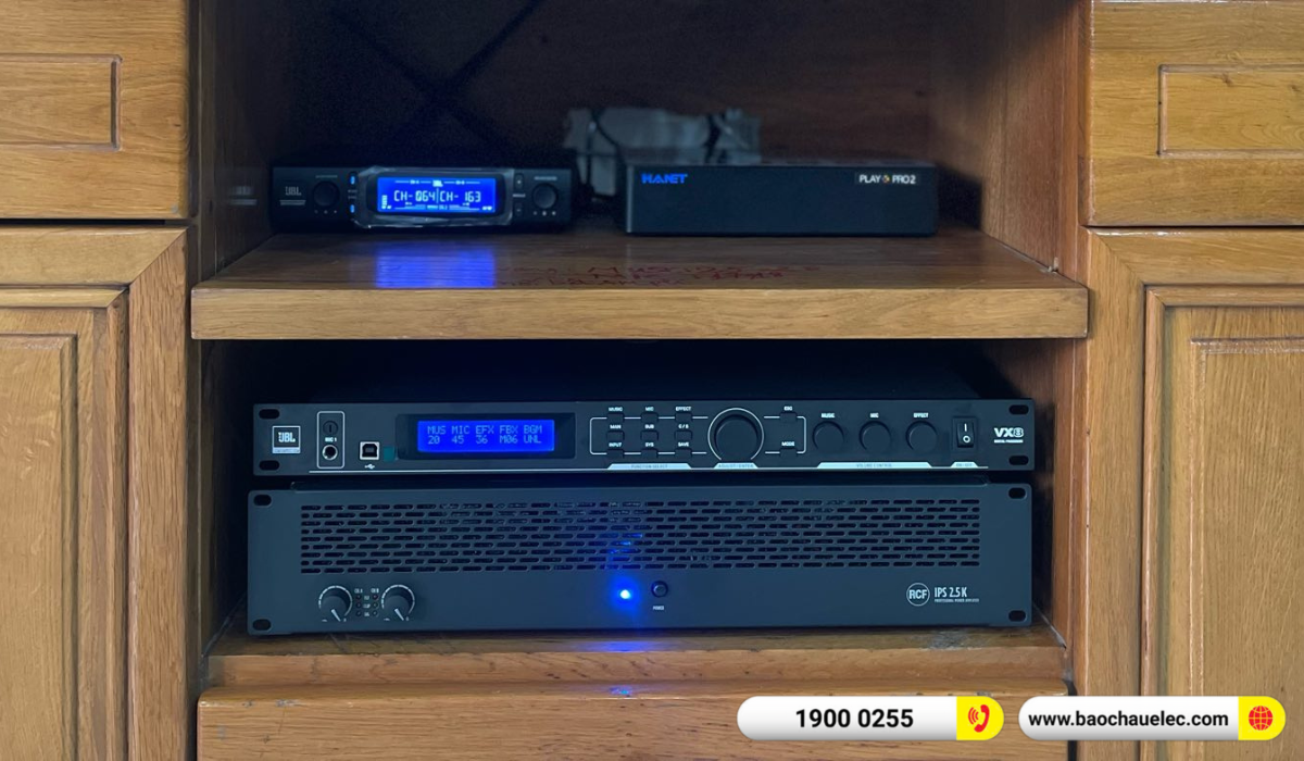 Lắp đặt d&agrave;n karaoke RCF hơn `28tr cho anh Nam tại B&igrave;nh Dương