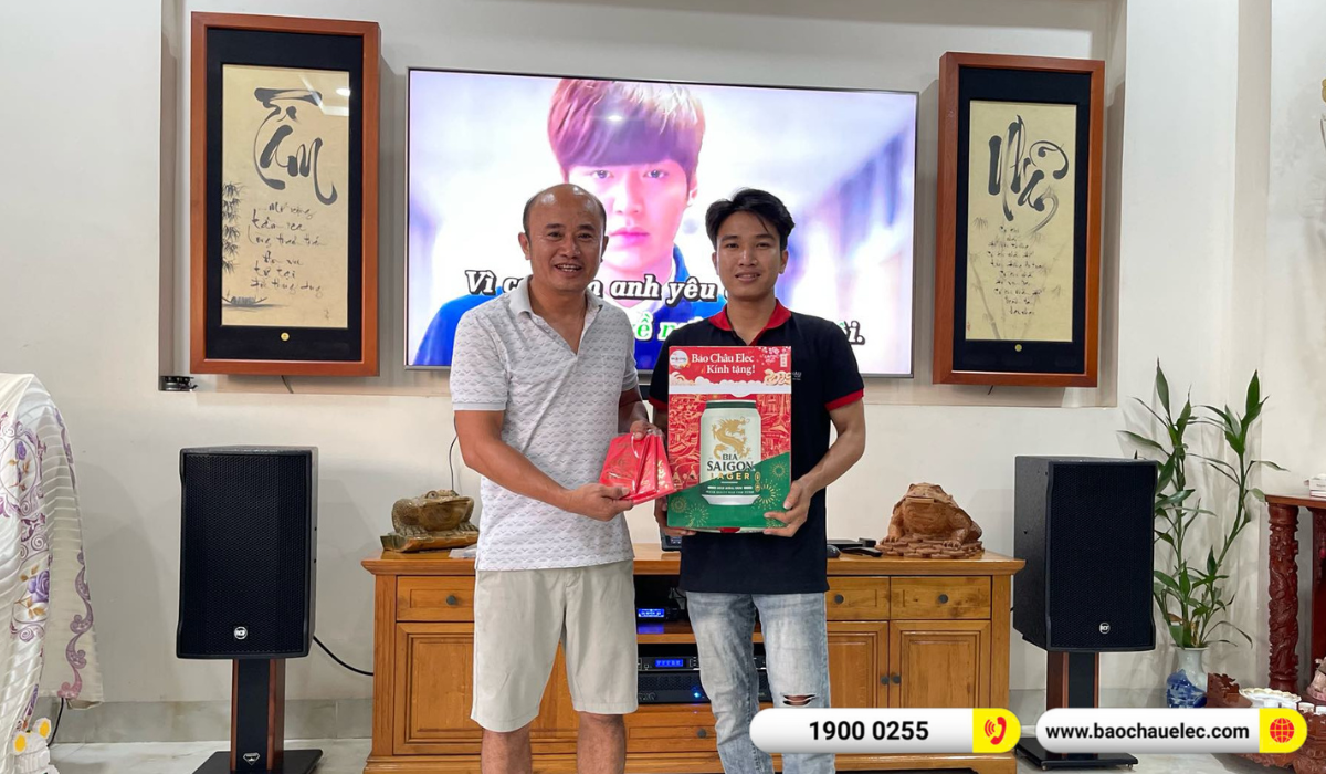 Lắp đặt d&agrave;n karaoke RCF hơn `28tr cho anh Nam tại B&igrave;nh Dương