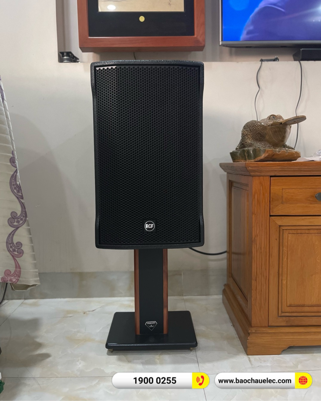 Lắp đặt d&agrave;n karaoke RCF hơn `28tr cho anh Nam tại B&igrave;nh Dương
