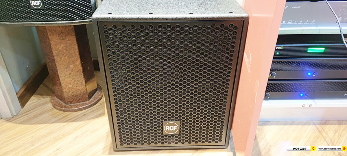 Lắp đặt d&agrave;n karaoke RCF hơn 185tr cho anh Ng&acirc;n ở TPHCM