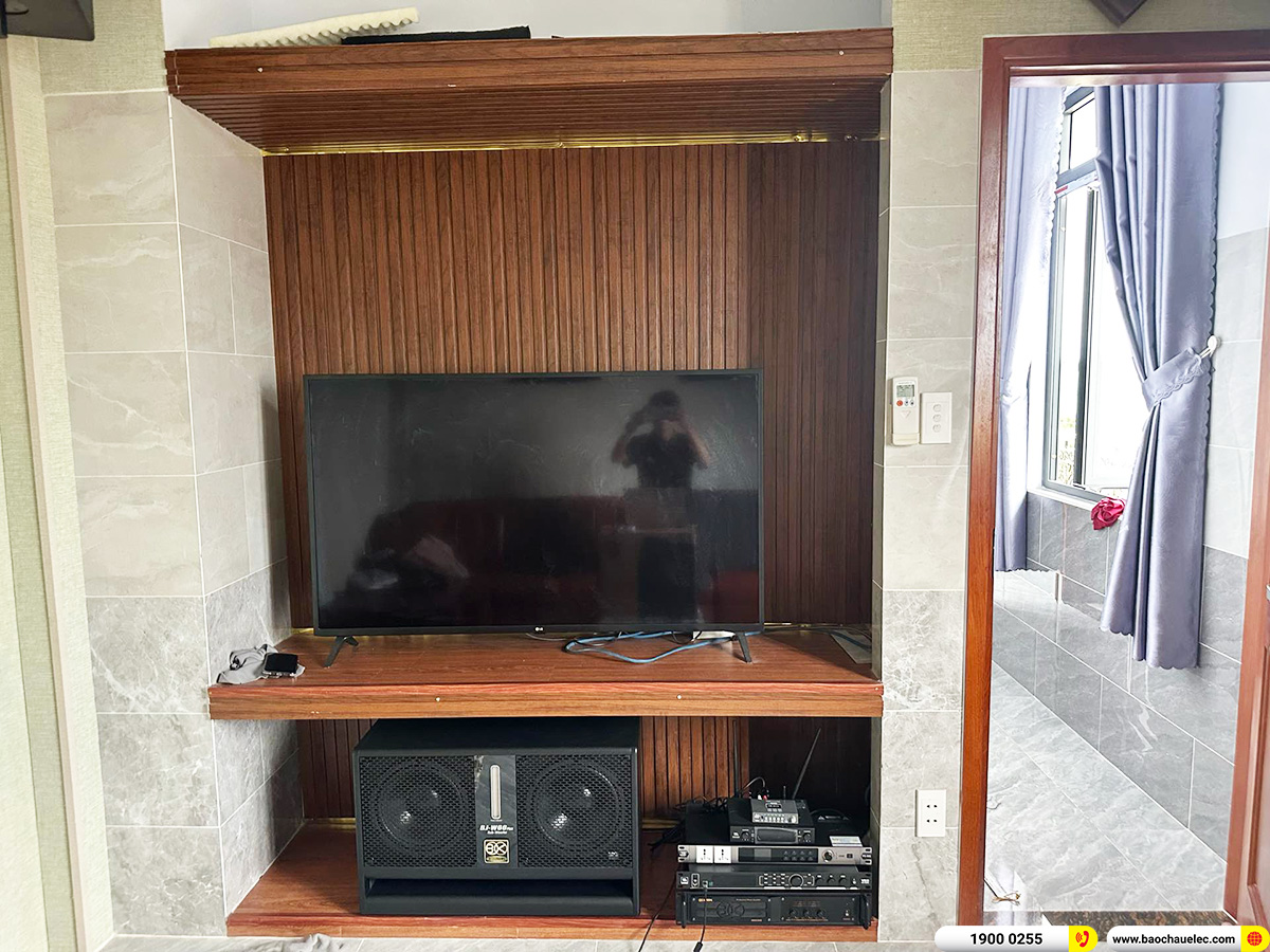Lắp đặt d&agrave;n karaoke RCF gần 96tr cho anh Ph&aacute;t ở TPHCM