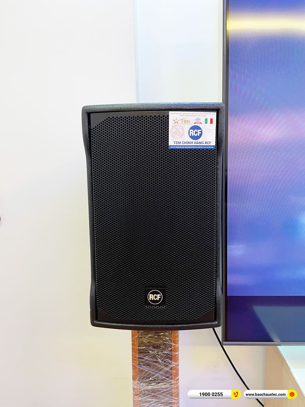Lắp đặt d&agrave;n karaoke RCF gần 64tr cho anh Ph&uacute;c ở TPHCM