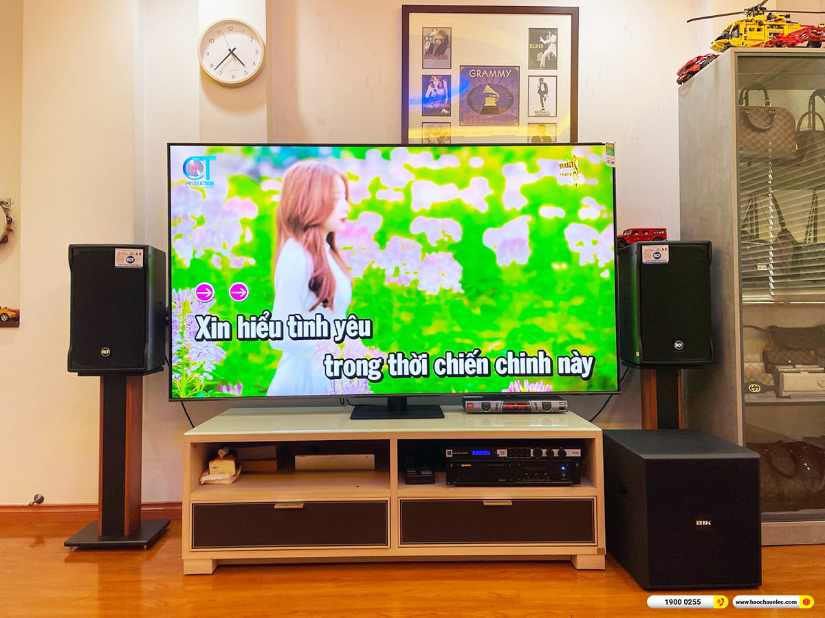 Lắp đặt d&agrave;n karaoke RCF gần 64tr cho anh Ph&uacute;c ở TPHCM