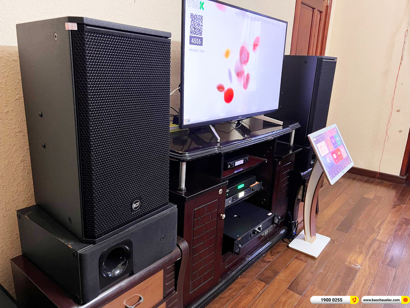 Lắp đặt dàn karaoke RCF hơn 97tr cho anh Quân ở Bình Dương