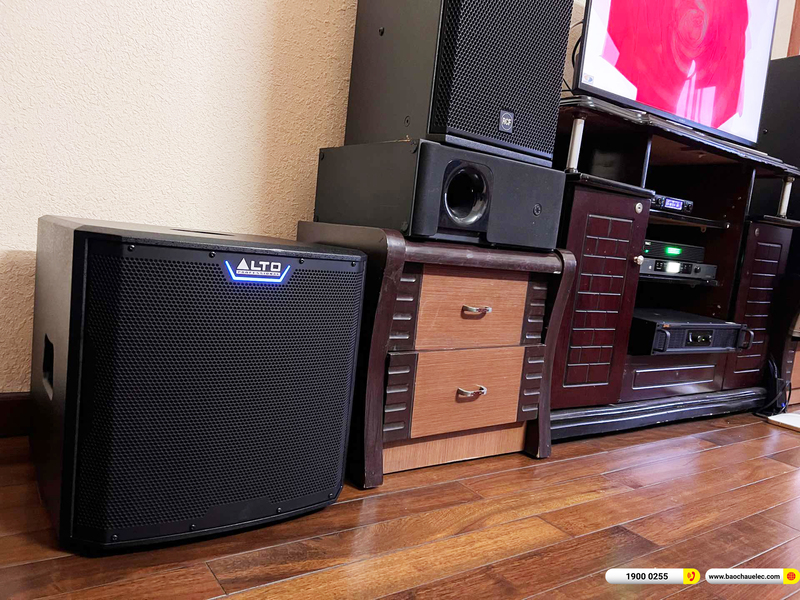 Lắp đặt dàn karaoke RCF hơn 97tr cho anh Quân ở Bình Dương
