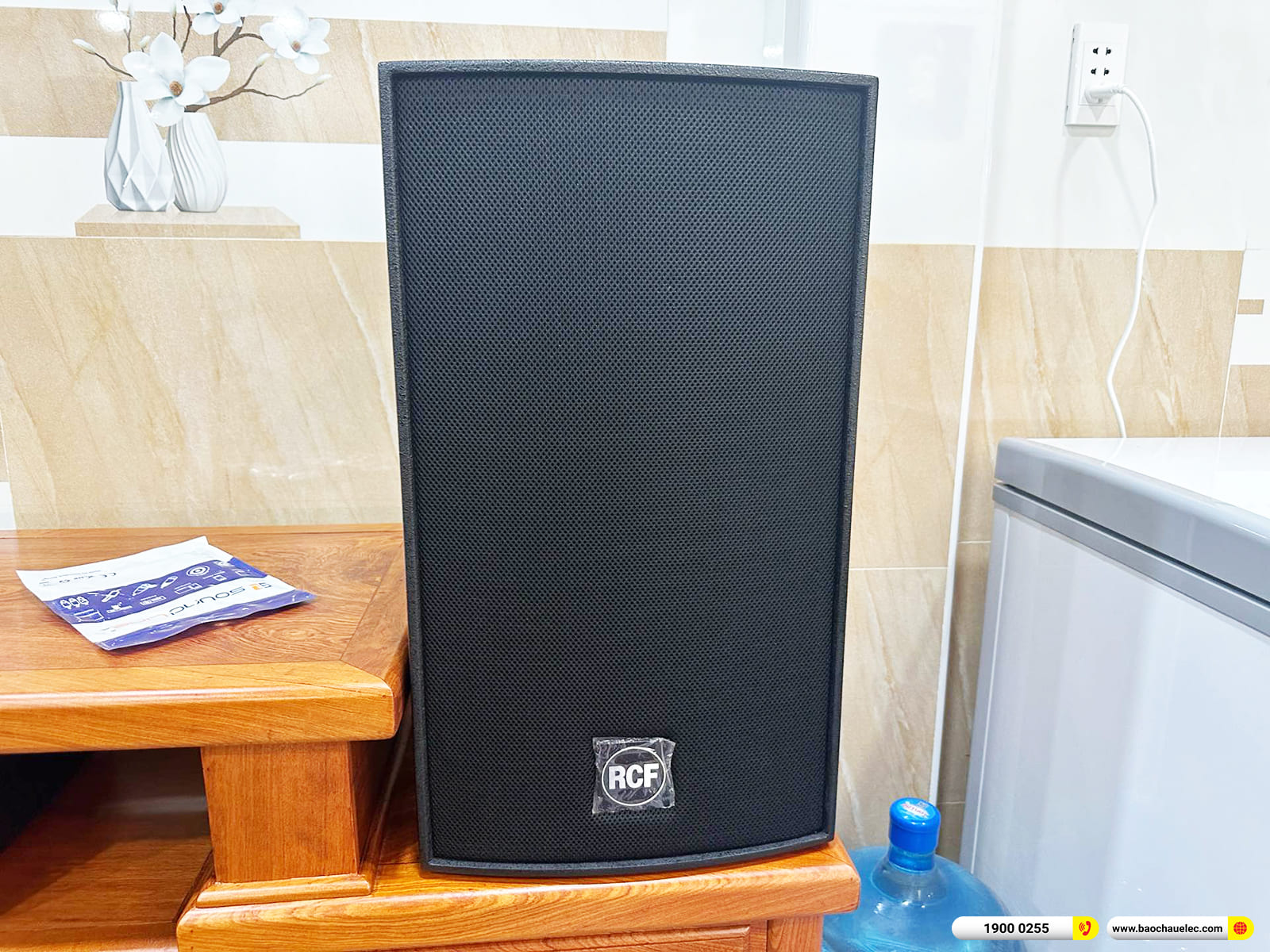 Lắp đặt d&agrave;n karaoke RCF 200tr cho anh Sơn ở TPHCM 