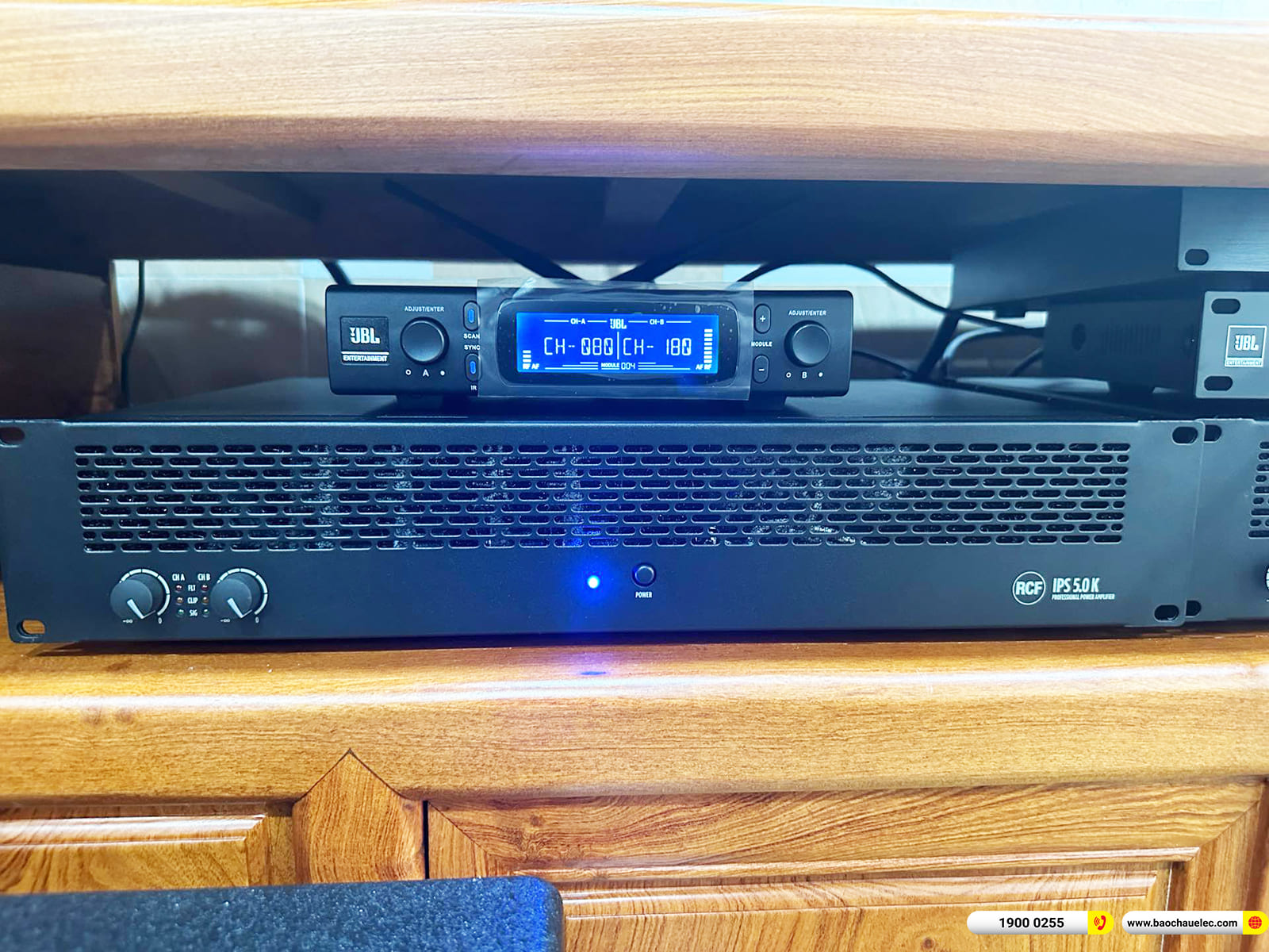 Lắp đặt d&agrave;n karaoke RCF 200tr cho anh Sơn ở TPHCM 