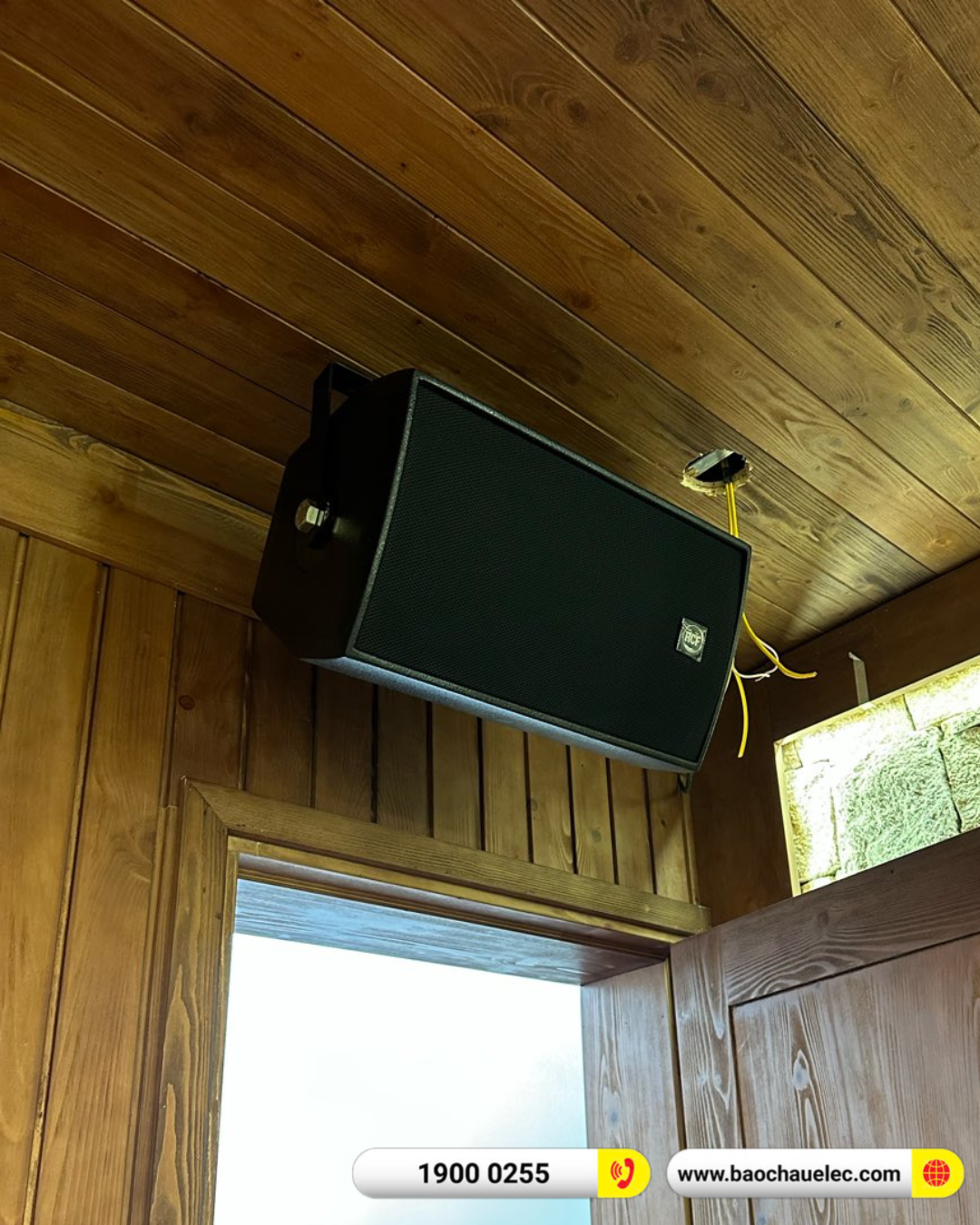 Lắp đặt d&agrave;n karaoke RCF hơn 221tr cho anh Sơn tại Vĩnh Ph&uacute;c