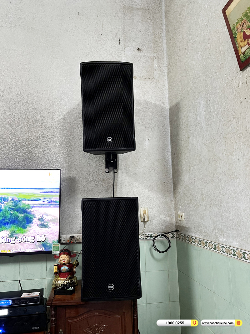 Lắp đặt d&agrave;n karaoke RCF hơn 216tr cho anh T&acirc;n ở B&agrave; Rịa - Vũng T&agrave;u
