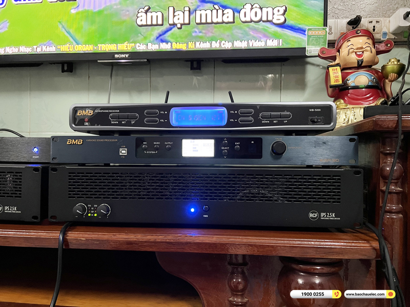 Lắp đặt d&agrave;n karaoke RCF hơn 216tr cho anh T&acirc;n ở B&agrave; Rịa - Vũng T&agrave;u