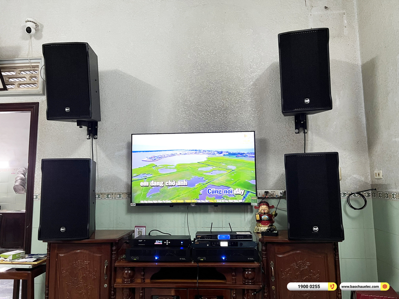 Lắp đặt d&agrave;n karaoke RCF hơn 216tr cho anh T&acirc;n ở B&agrave; Rịa - Vũng T&agrave;u