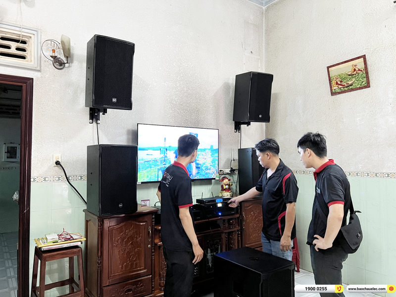 Lắp đặt d&agrave;n karaoke RCF hơn 216tr cho anh T&acirc;n ở B&agrave; Rịa - Vũng T&agrave;u