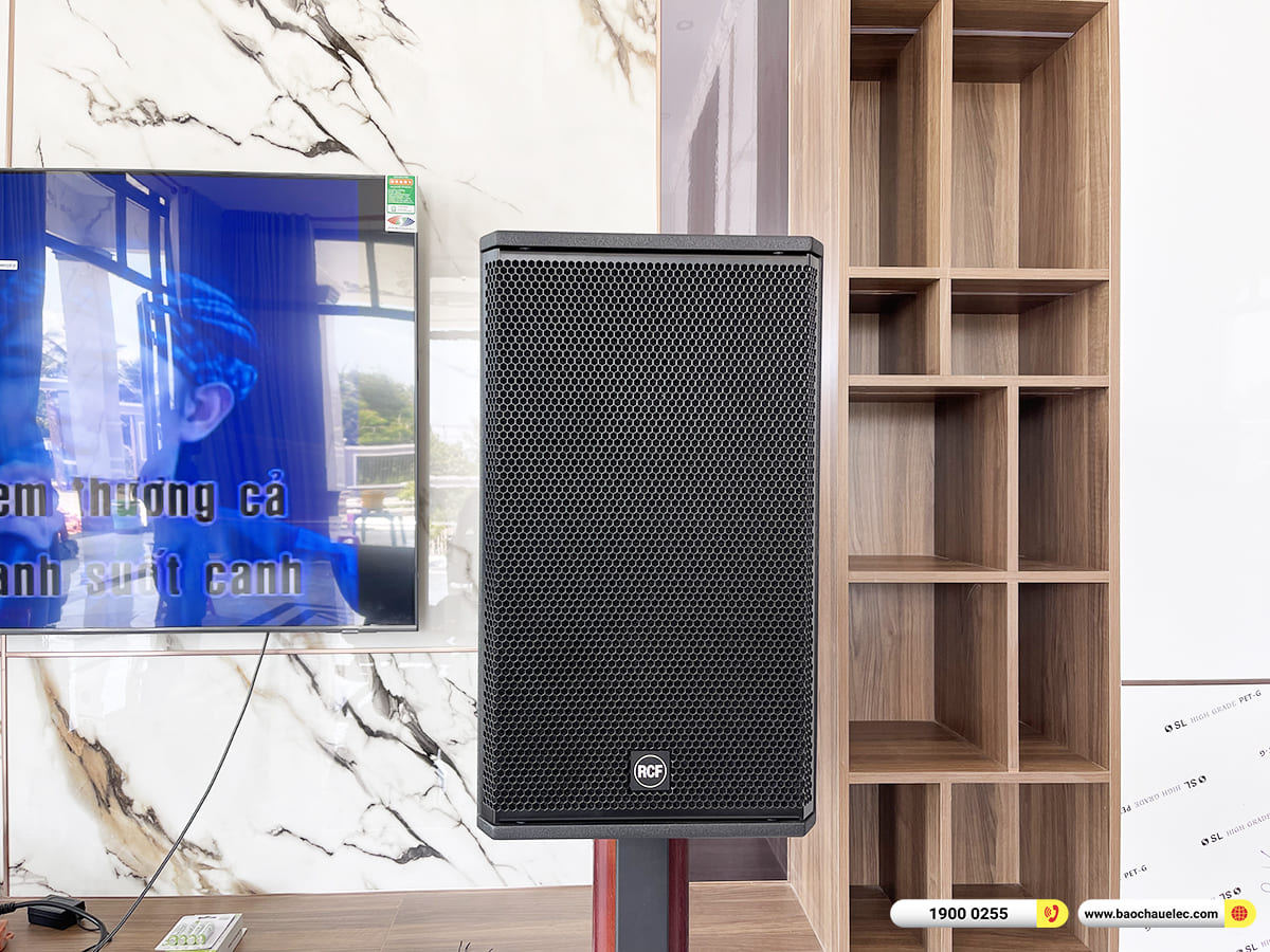 Lắp đặt d&agrave;n karaoke RCF gần 90tr cho anh Thắng ở Cần Thơ