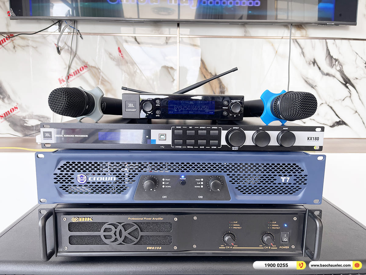 Lắp đặt d&agrave;n karaoke RCF gần 90tr cho anh Thắng ở Cần Thơ