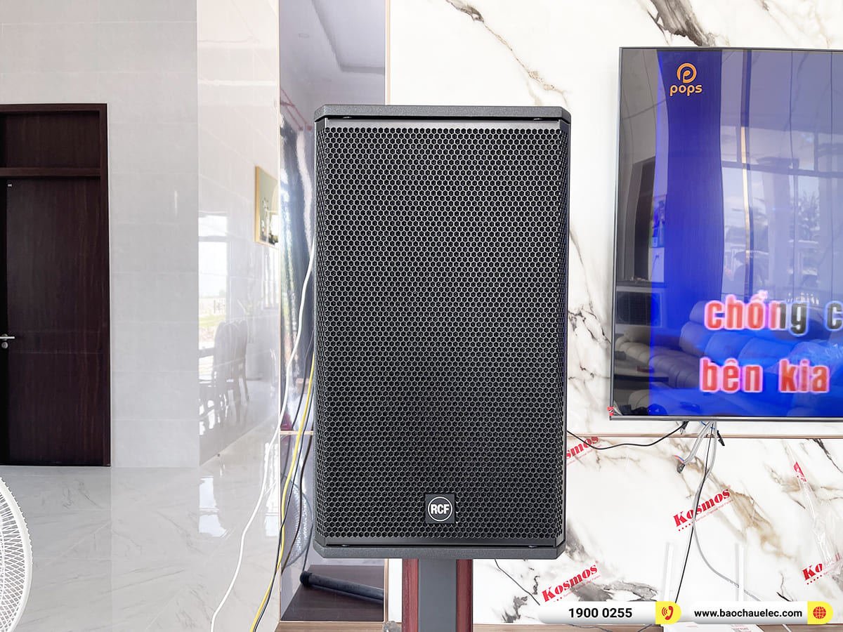 Lắp đặt d&agrave;n karaoke RCF gần 90tr cho anh Thắng ở Cần Thơ