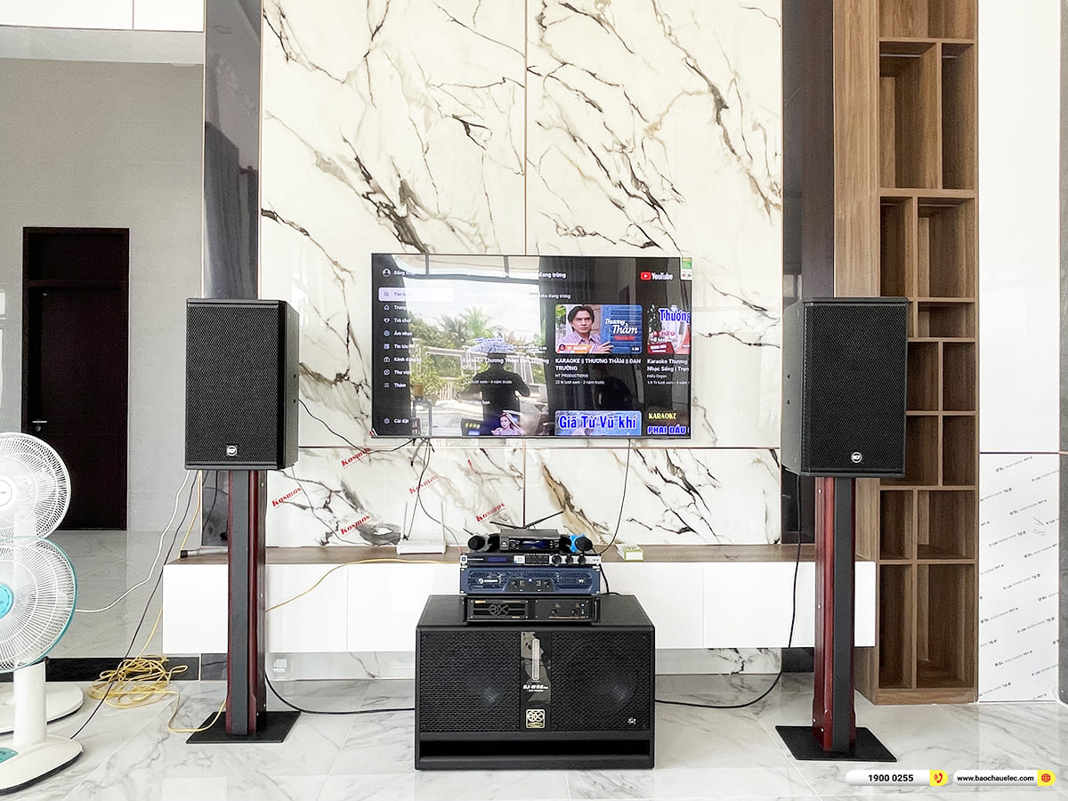 Lắp đặt d&agrave;n karaoke RCF gần 90tr cho anh Thắng ở Cần Thơ