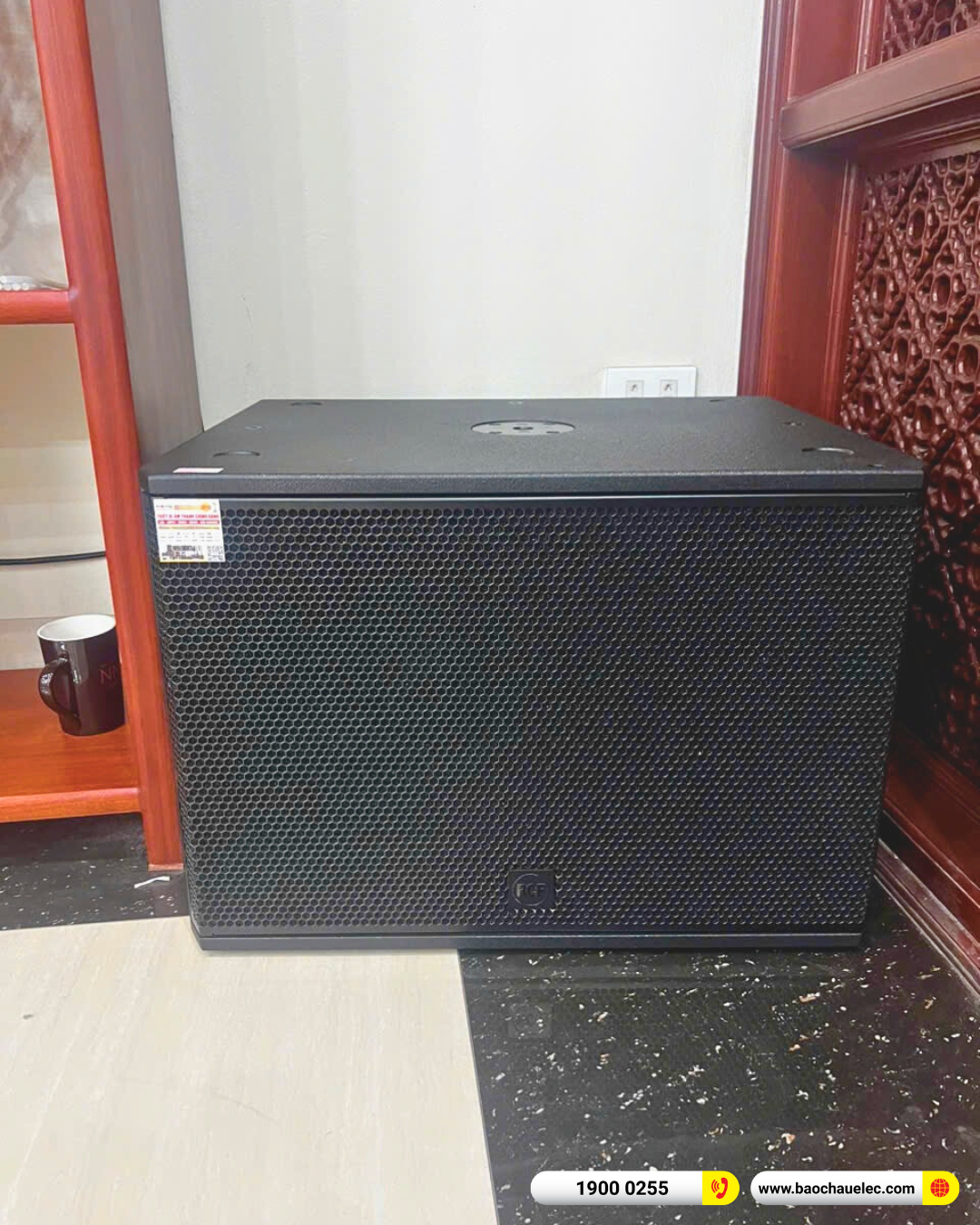 Lắp đặt d&agrave;n karaoke RCF hơn 189tr cho anh Thắng tại Bắc Ninh
