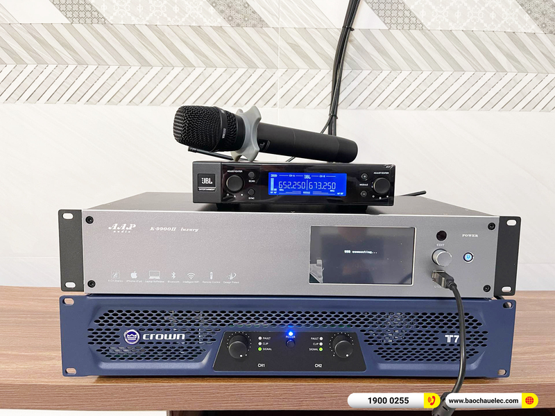Lắp đặt d&agrave;n karaoke RCF hơn 91tr cho anh Th&agrave;nh ở Cần Thơ