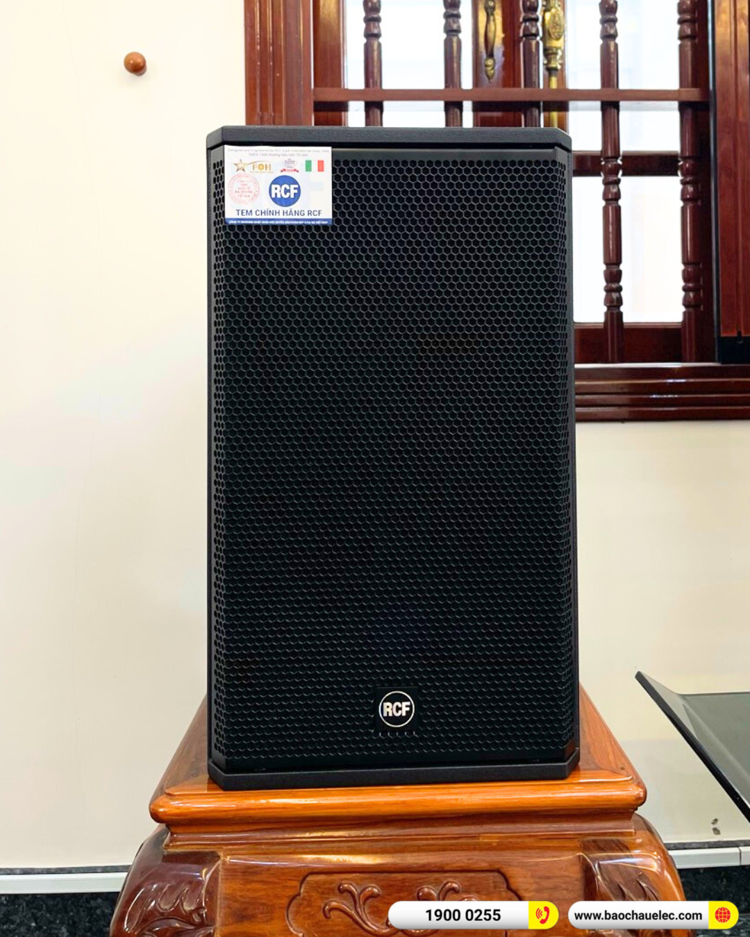 Lắp đặt d&agrave;n karaoke RCF hơn 74tr cho anh Thanh tại Vũng T&agrave;u