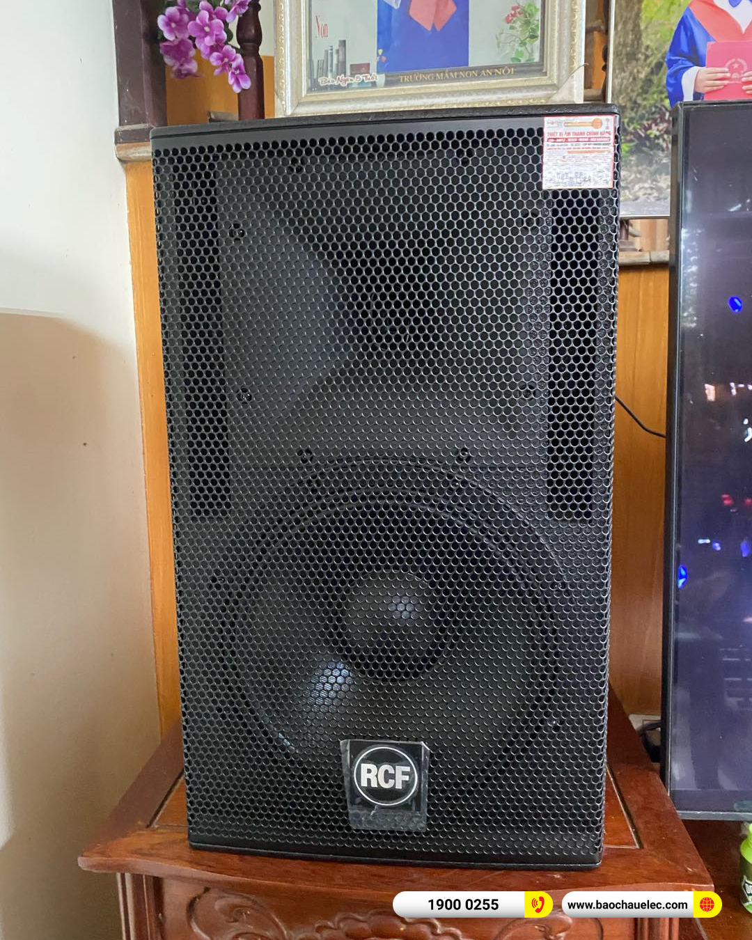 Lắp đặt d&agrave;n karaoke RCF gần 169tr cho anh Thế tại H&agrave; Nam