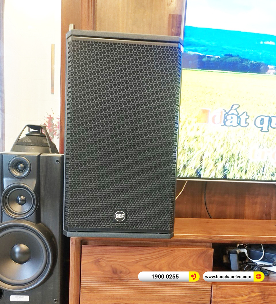 Lắp đặt d&agrave;n karaoke RCF gần 54tr cho anh Thiện ở Thanh H&oacute;a