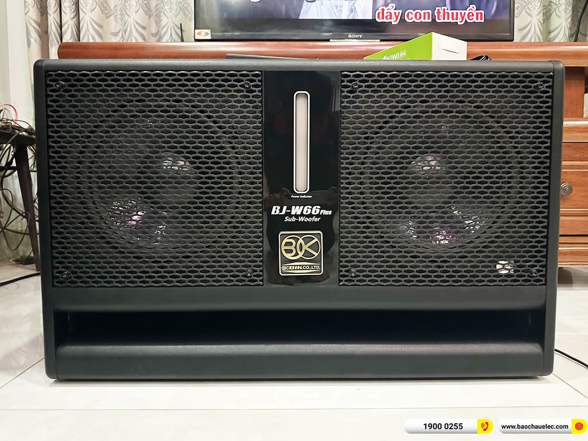 Lắp đặt d&agrave;n karaoke RCF hơn 94tr cho anh Thư ở TPHCM