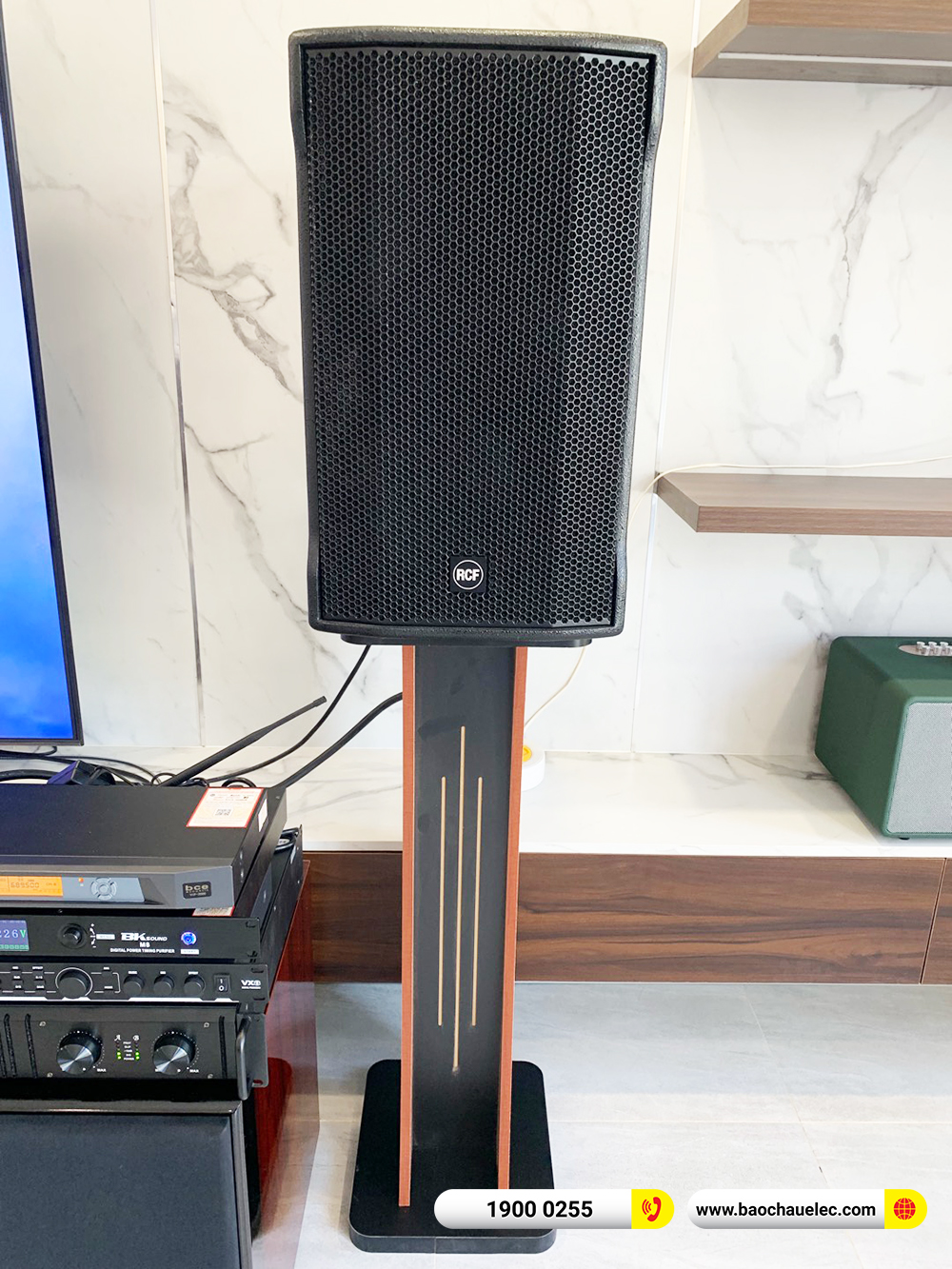 Lắp đặt d&agrave;n karaoke RCF gần 110tr cho anh Thuận ở Bu&ocirc;n Ma Thuột