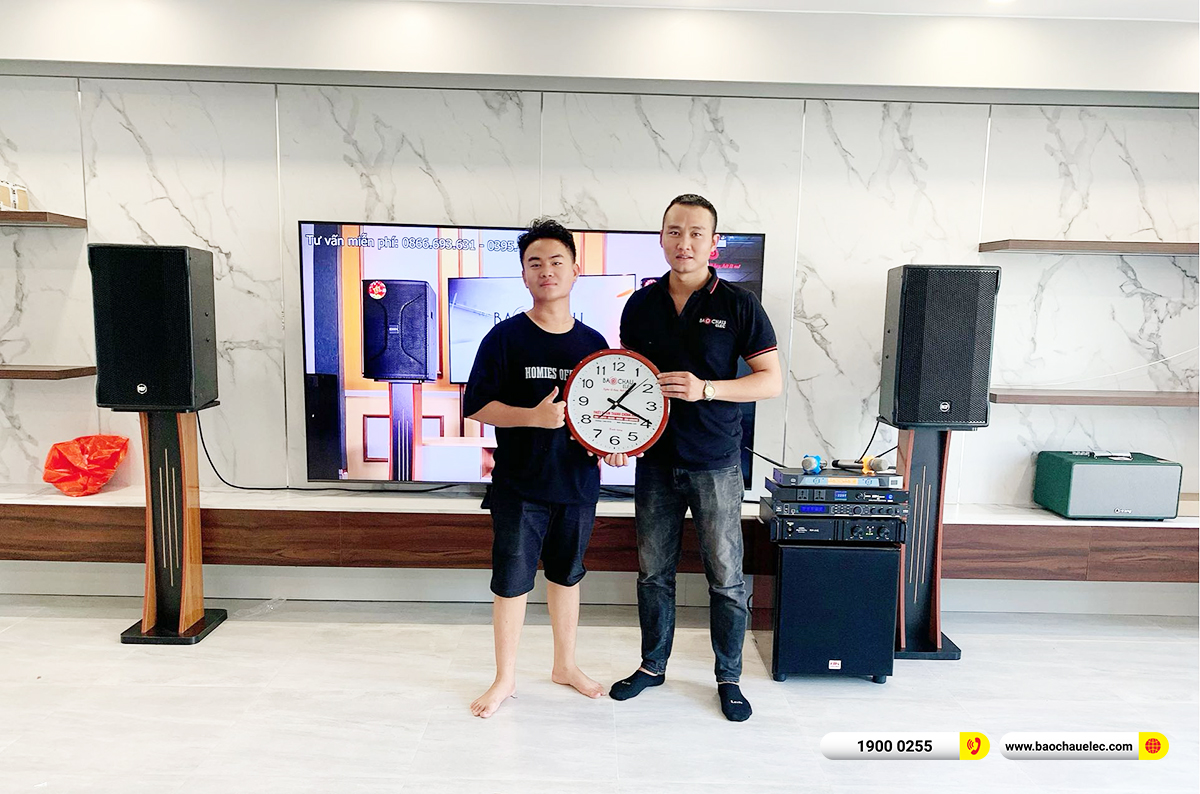 Lắp đặt dàn karaoke RCF gần 110tr cho anh Thuận ở Buôn Ma Thuột