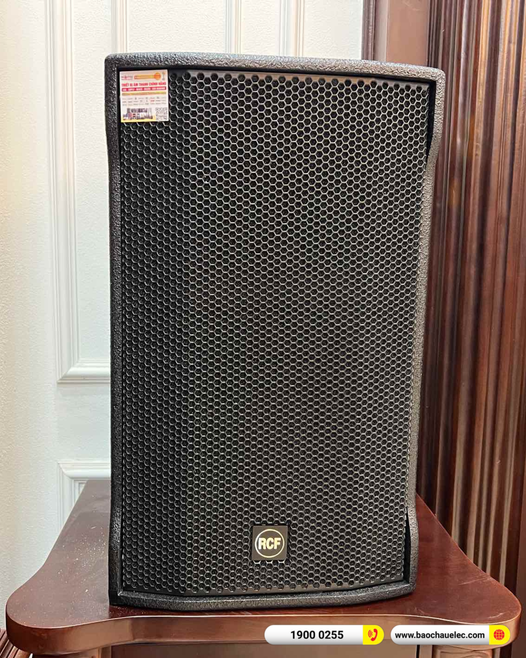 Lắp đặt d&agrave;n karaoke RCF hon 108tr cho anh Thuần tại H&agrave; Nội