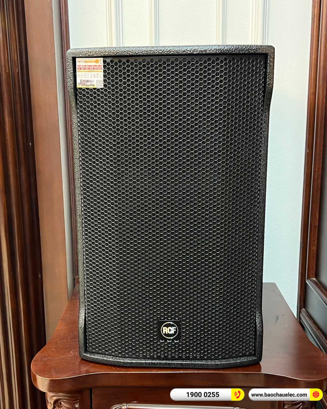 Lắp đặt d&agrave;n karaoke RCF hon 108tr cho anh Thuần tại H&agrave; Nội