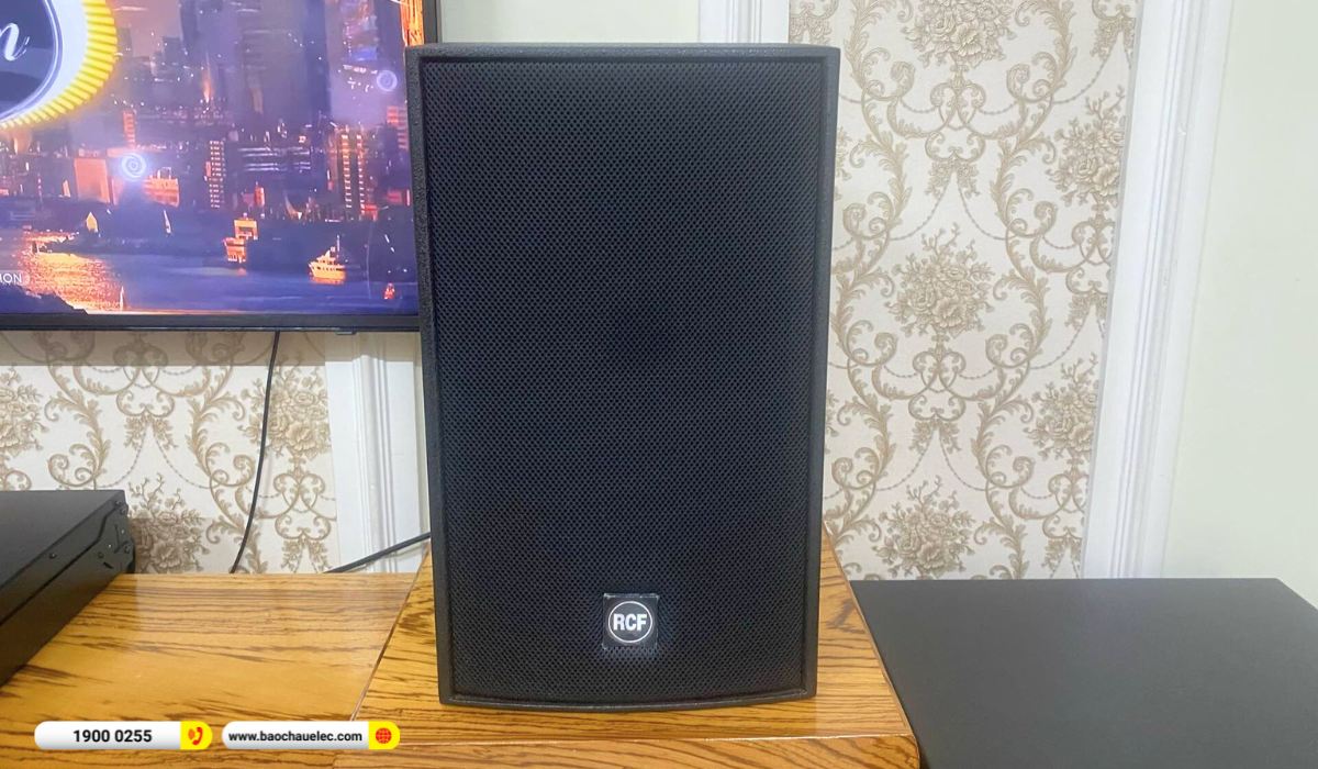 Lắp đặt d&agrave;n karaoke RCF gần 192tr cho anh To&agrave;n tại TP HCM