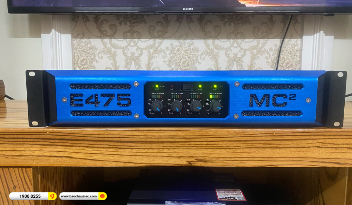 Lắp đặt d&agrave;n karaoke RCF gần 192tr cho anh To&agrave;n tại TP HCM