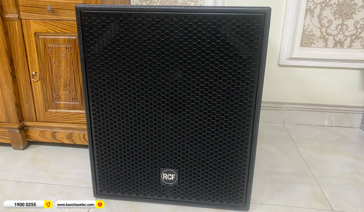 Lắp đặt d&agrave;n karaoke RCF gần 192tr cho anh To&agrave;n tại TP HCM