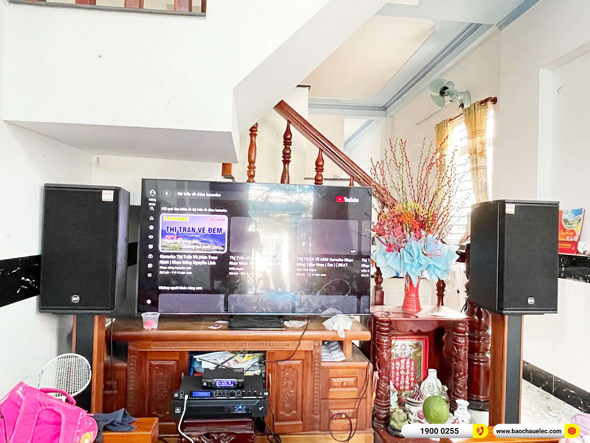 Lắp đặt dàn karaoke RCF gần 66tr cho anh Trường ở Cần Thơ