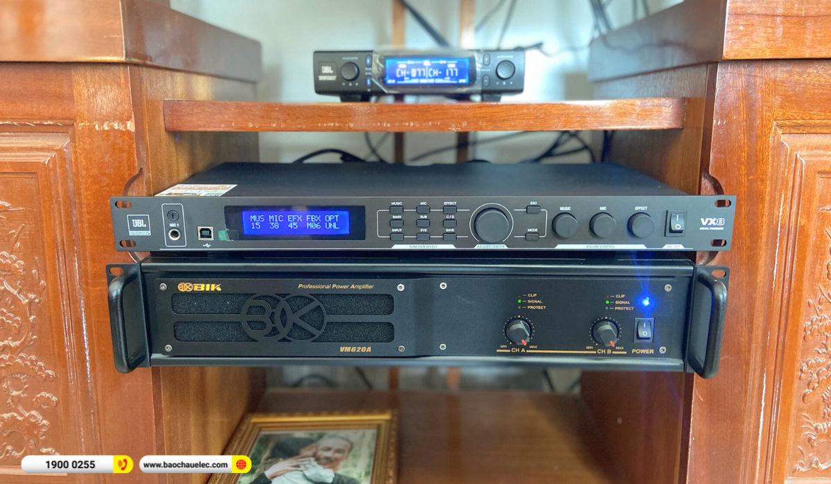 Lắp đặt d&agrave;n karaoke RCF gần 61tr cho anh Trường tại B&agrave; Rịa Vũng T&agrave;u