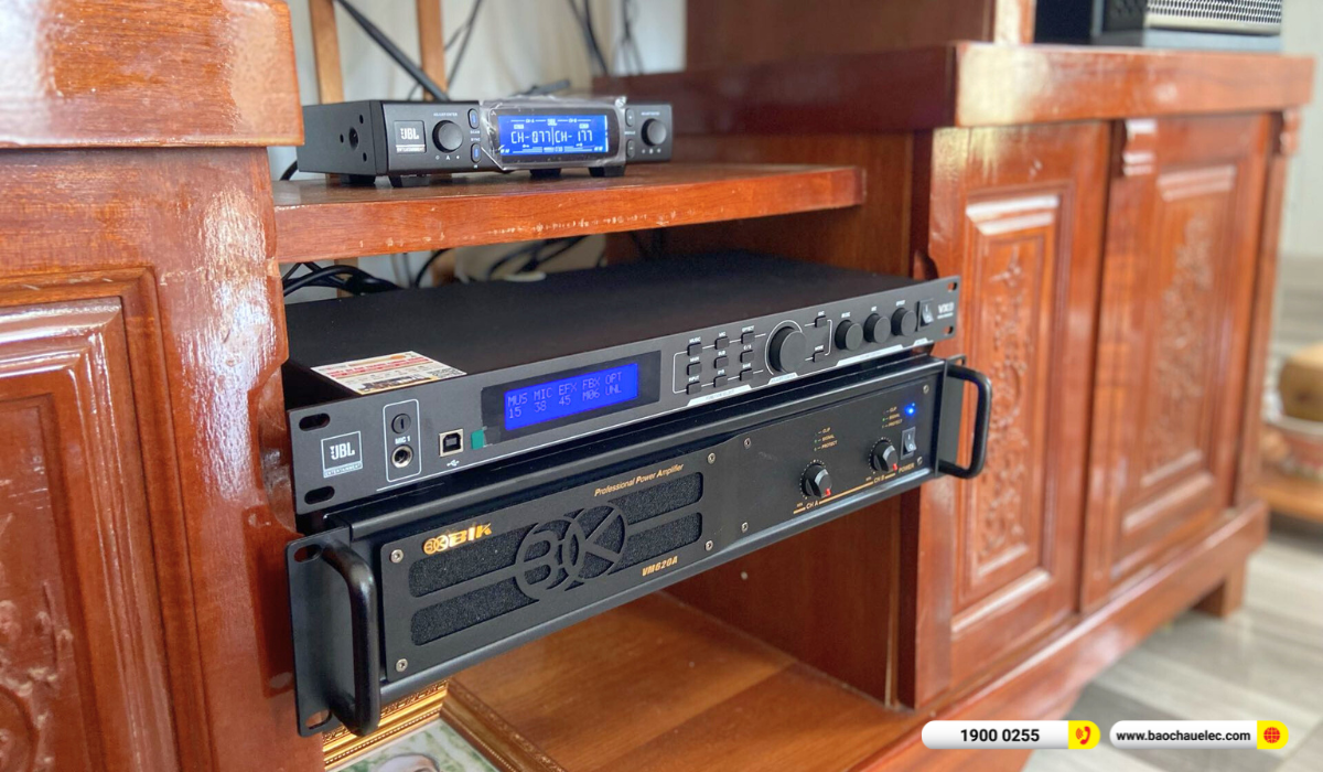 Lắp đặt d&agrave;n karaoke RCF gần 61tr cho anh Trường tại B&agrave; Rịa Vũng T&agrave;u
