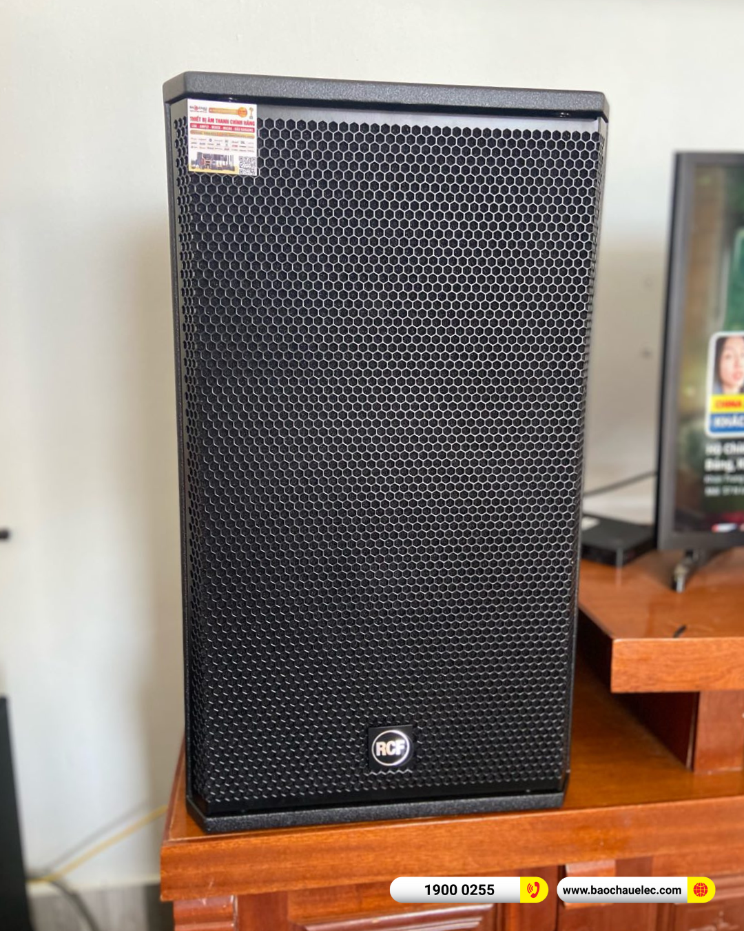 Lắp đặt d&agrave;n karaoke RCF gần 61tr cho anh Trường tại B&agrave; Rịa Vũng T&agrave;u