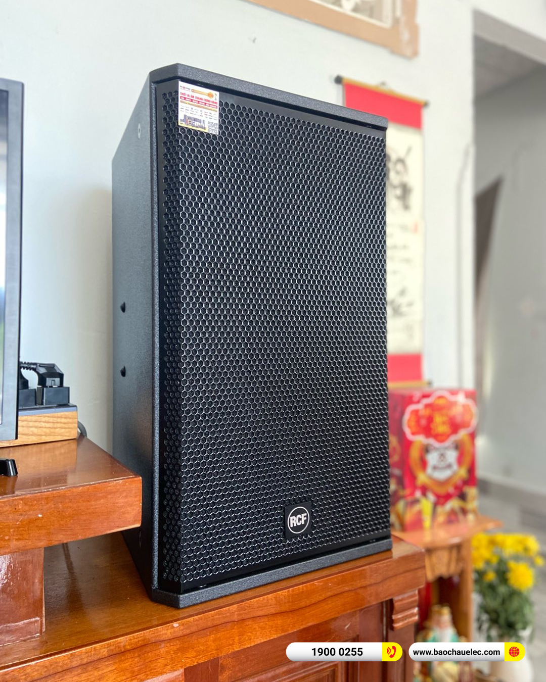 Lắp đặt d&agrave;n karaoke RCF gần 61tr cho anh Trường tại B&agrave; Rịa Vũng T&agrave;u