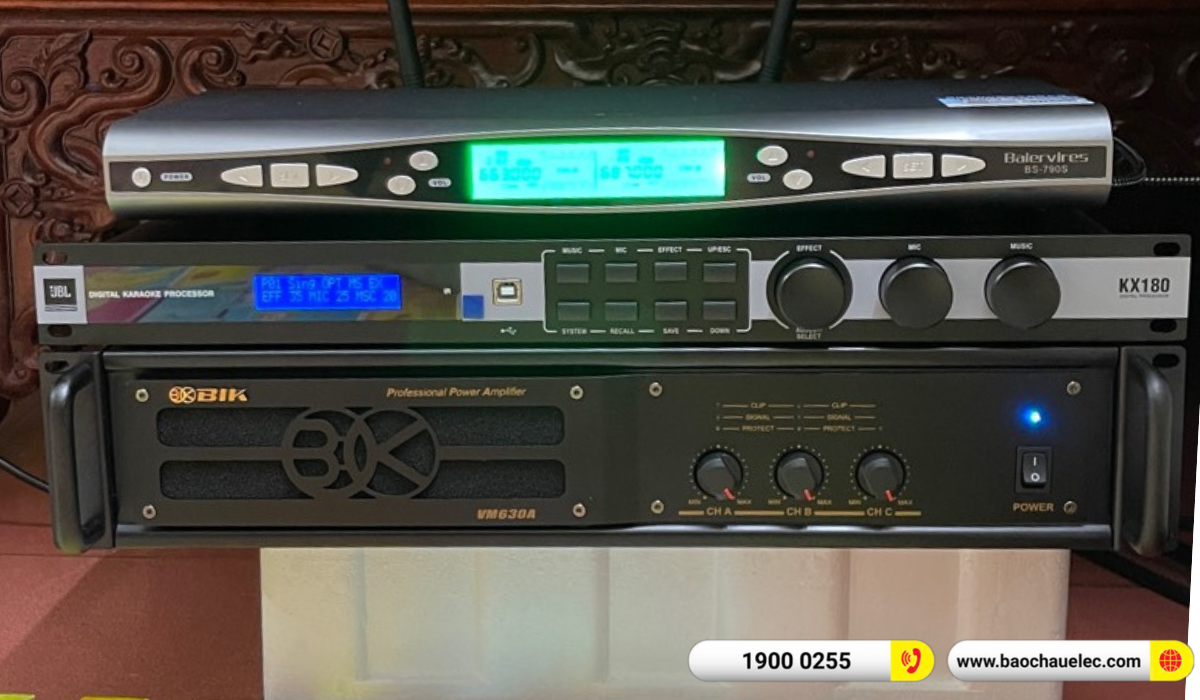 Lắp đặt d&agrave;n karaoke RCF hơn 69tr cho anh Trường tại H&agrave; NộiLắp đặt d&agrave;n karaoke RCF hơn 69tr cho anh Trường tại H&agrave; Nội