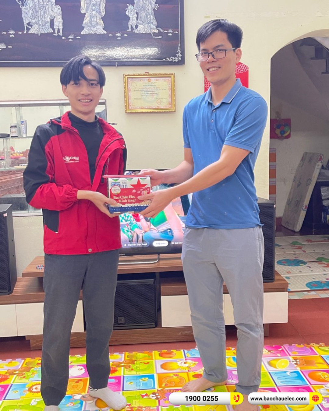 Lắp đặt d&agrave;n karaoke RCF hơn 69tr cho anh Trường tại H&agrave; NộiLắp đặt d&agrave;n karaoke RCF hơn 69tr cho anh Trường tại H&agrave; Nội