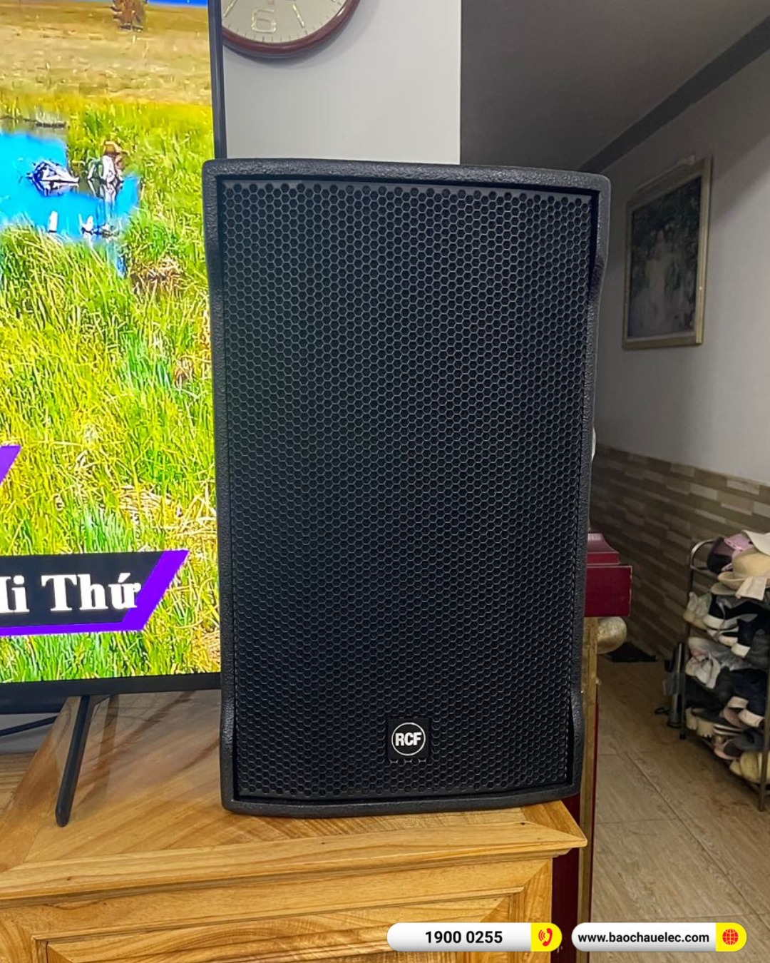 Lắp đặt d&agrave;n karaoke RCF hon 97tr cho anh Tuấn Anh tại Sơn La
