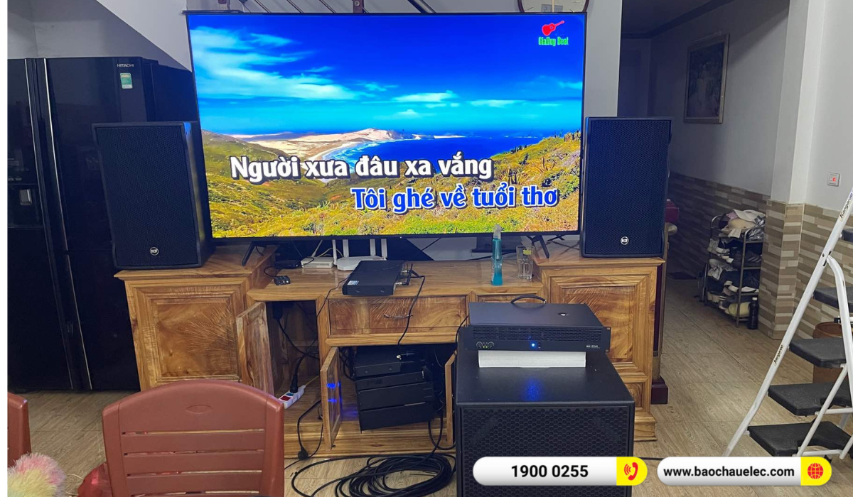 Lắp đặt d&agrave;n karaoke RCF hon 97tr cho anh Tuấn Anh tại Sơn La