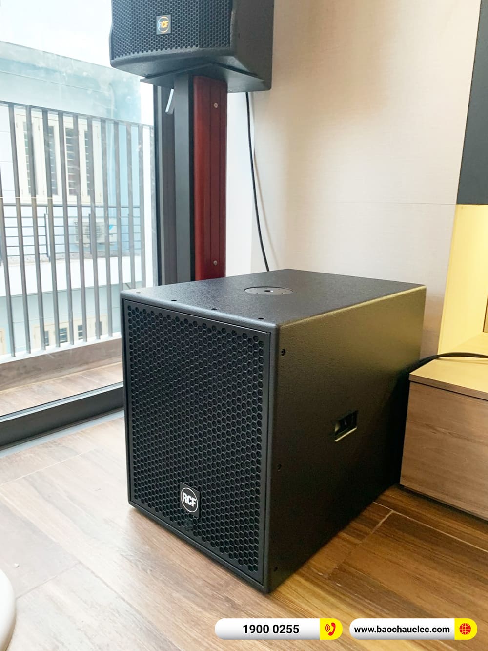 Lắp đặt d&agrave;n karaoke RCF gần 192tr cho anh Tuấn ở TPHCM